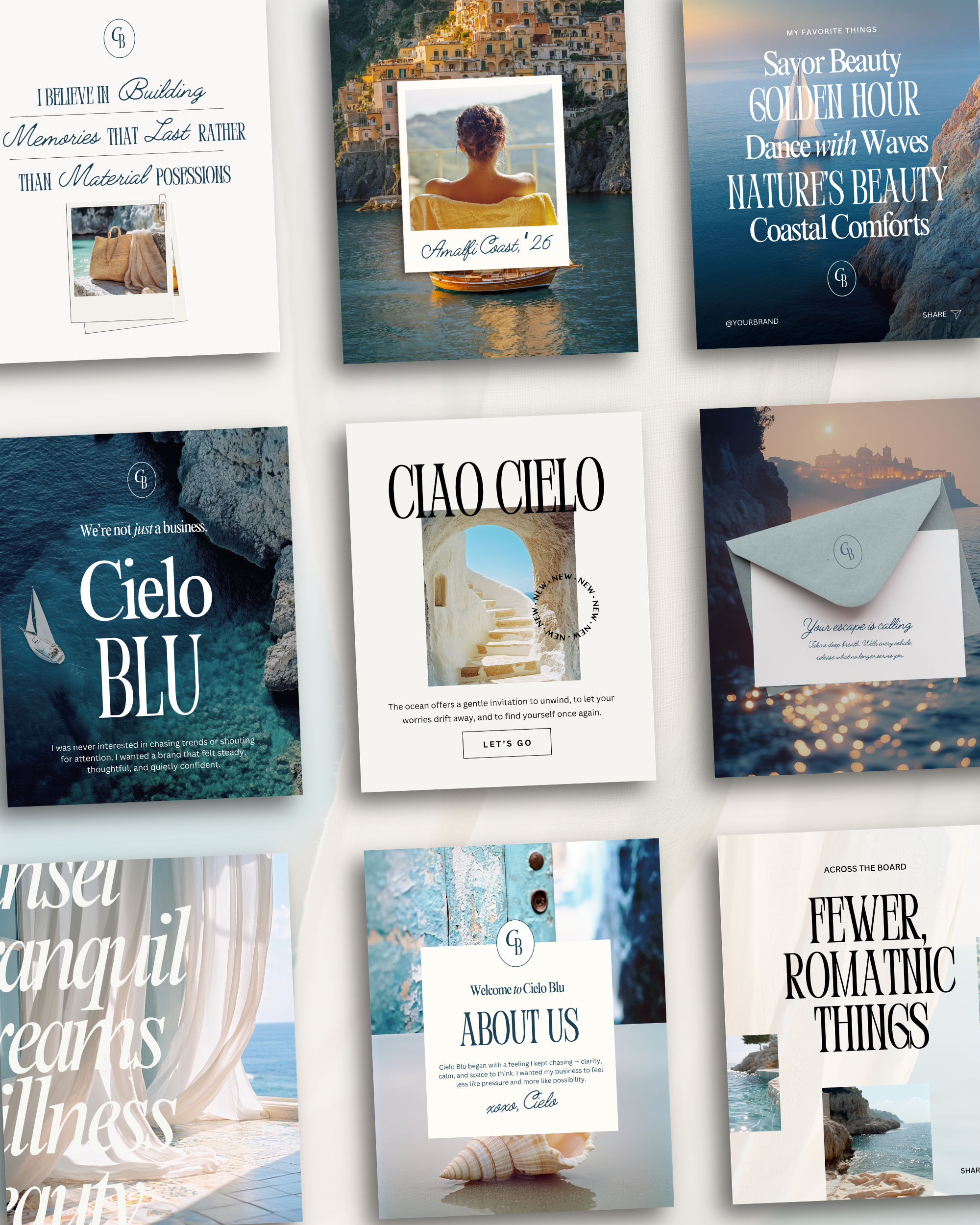 Cielo Blu Stock Image Collection