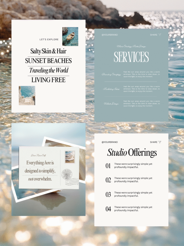 Cielo Blu Canva Templates