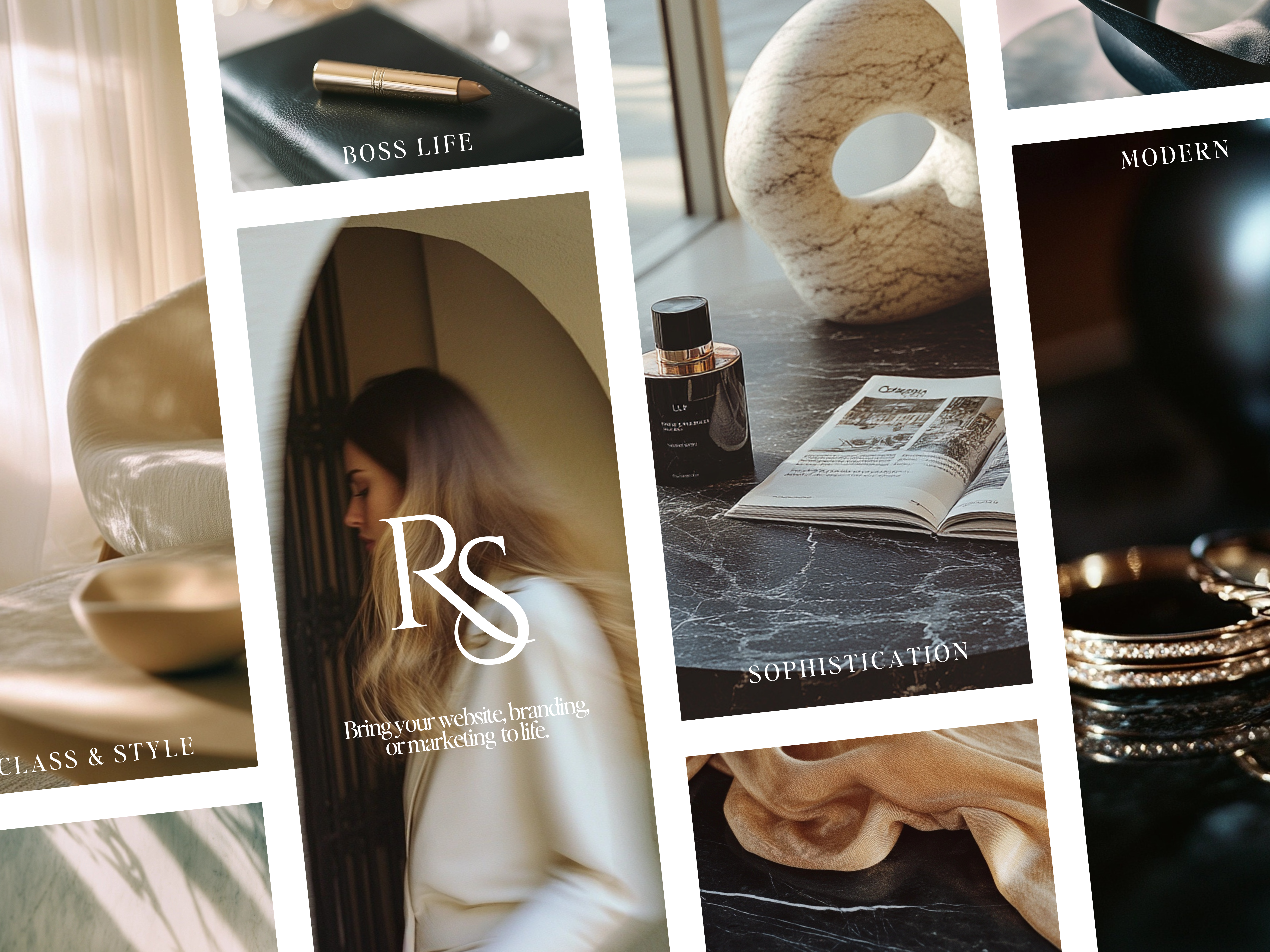 Collage of images from the Auréa Stock Photo Collection